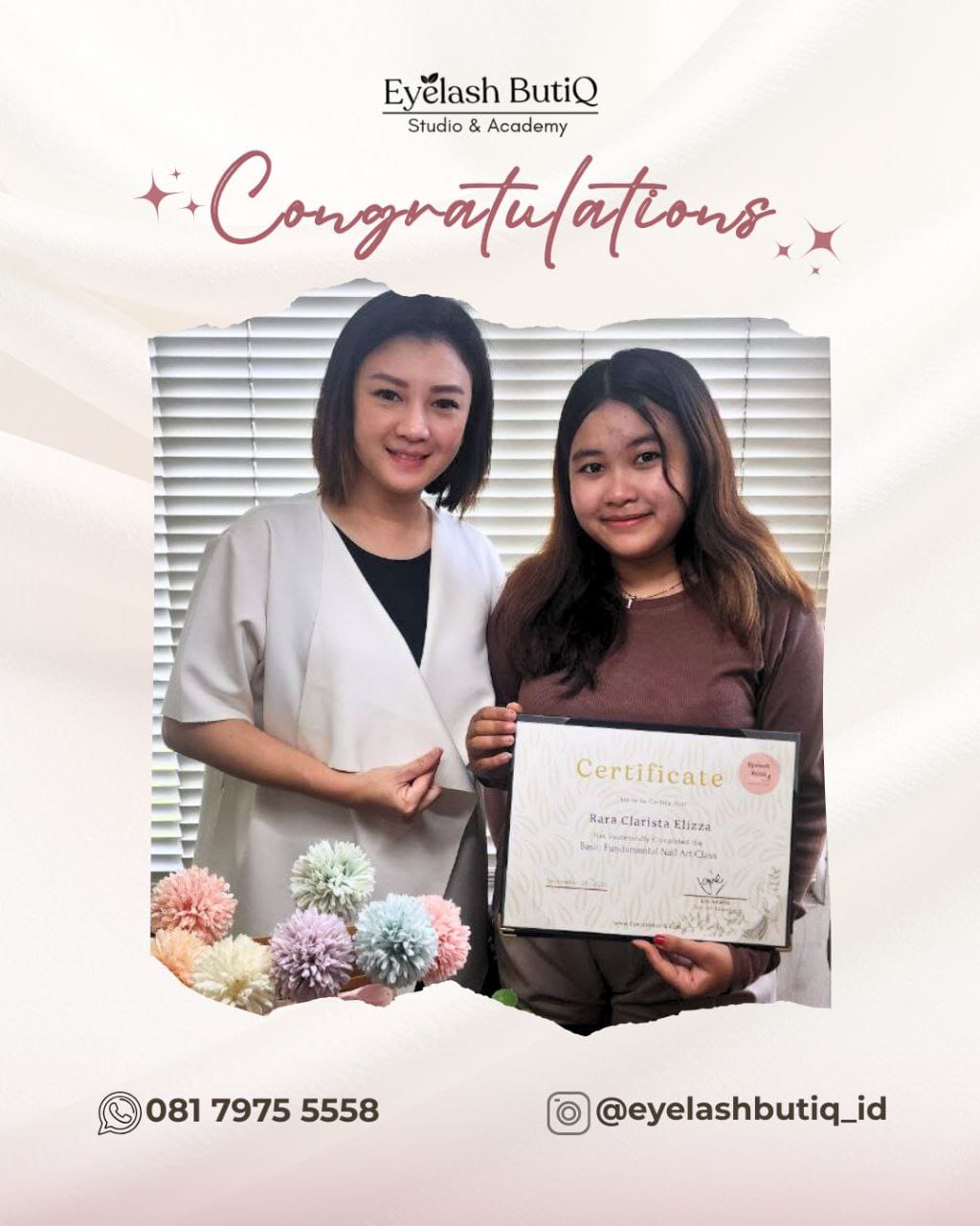 Alumni Eyelash Butiq Academy