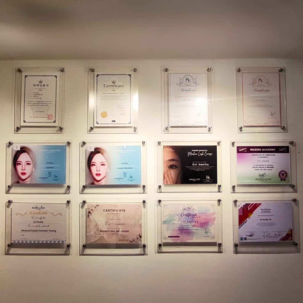 Sertifikat Kursus Beauty Academy